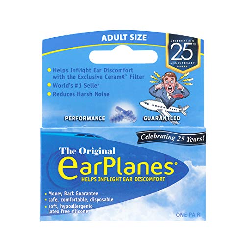 Cirrus Healthcare Adult EarPlanes for Airplane Travel Protection
