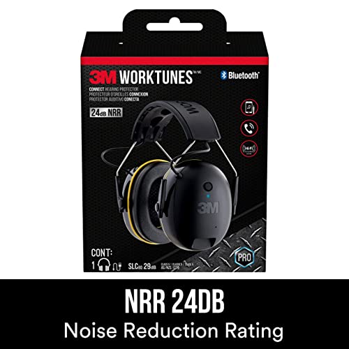 3M WorkTunes Hearing Protector with Bluetooth Technology