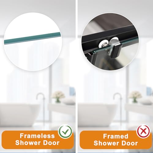 Shower Door Hooks 10 in, Shower Hooks for Towels, Heavy Duty Drilling-Free Extended Shower Towel Hooks for Bathroom Frameless Glass Shower Door, Over The Door Towel Hooks 3 Packs Black