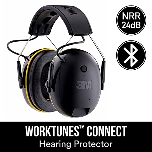 3M WorkTunes Hearing Protector with Bluetooth Technology