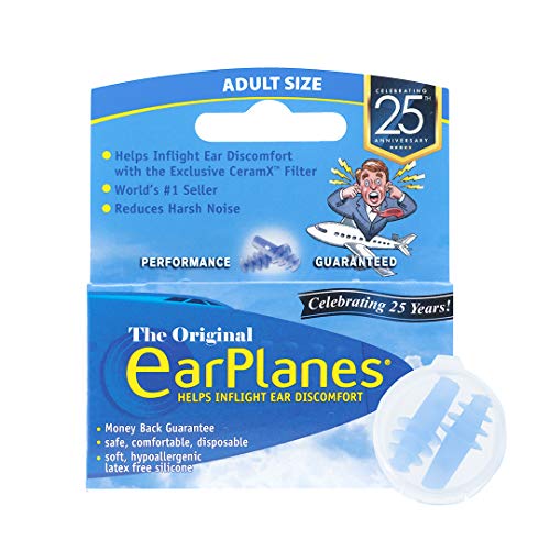 Cirrus Healthcare Adult EarPlanes for Airplane Travel Protection