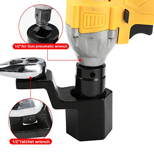 BETOOLL 19mm Harmonic Balancer Socket & Crankshaft Pulley Wrench