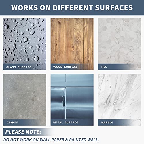 Rise age Adhesive Hooks Heavy Duty Waterproof in Shower Hooks for Hanging Loofah, Towels, Clothes, Robes for Bathroom Removable Adhesive Wall Hooks Door Hook Stainless Steel Black Stick on Hooks 4 Pcs