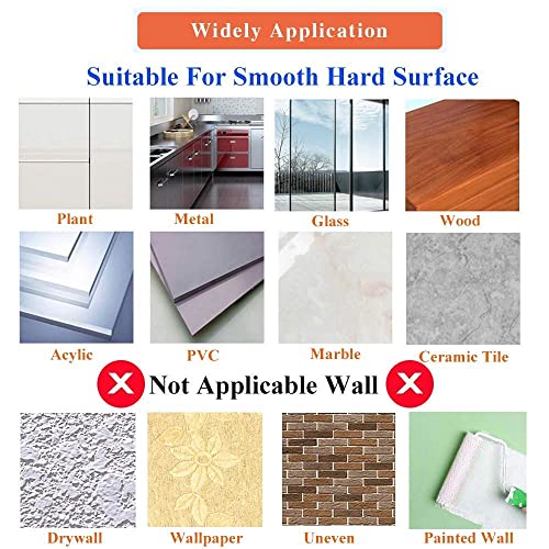 Fotosnow Adhesive Hooks Heavy Duty Wall Hooks 15lbs(Max) Reusable Seamless Transparent Shower Hooks Stick on Hooks for Hanging Bathroom Kitchen Outdoors -10 Pack