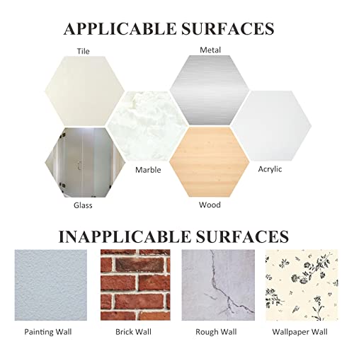 VIS'V Adhesive Razor Holder, Silver Self Adhesive Razor Hooks Shower Wall Razor Hanger Waterproof Stainless Steel Heavy Duty Bathroom Blade Shaver Holder for Men and Women - 2 Pcs