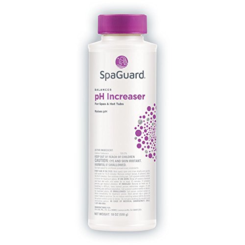 SpaGuard Balance pH Increaser for Spas & Hot Tubs, 18 oz (1.12 lbs/510 g)