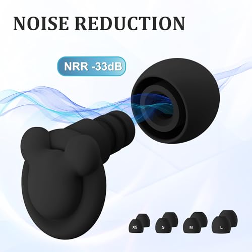 Soft Noise Cancelling Ear Plugs for Sleep, Snoring