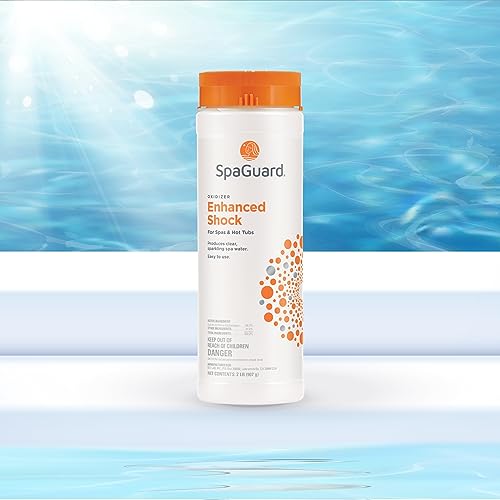 SpaGuard® Enhanced Shock 2lb Multi-Purpose Chlorine Hot Tub Shock Oxidizer with LeisureQuip Digital Hot Tub Care Ebook - Spa Chemical Bundles