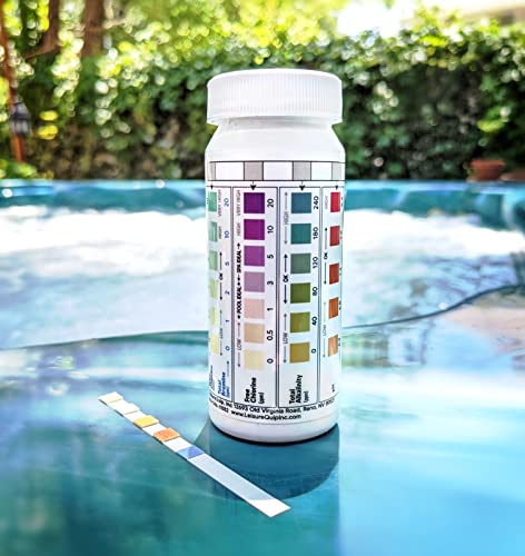 SpaGuard Chemical Balancer Maintenance Kit with Test Strips - Contains Spa Alkalinity Increaser, Calcium Increaser, pH Increaser, pH Decreaser, Scum Absorber, Test Strips & Hot Tub Care Log Book