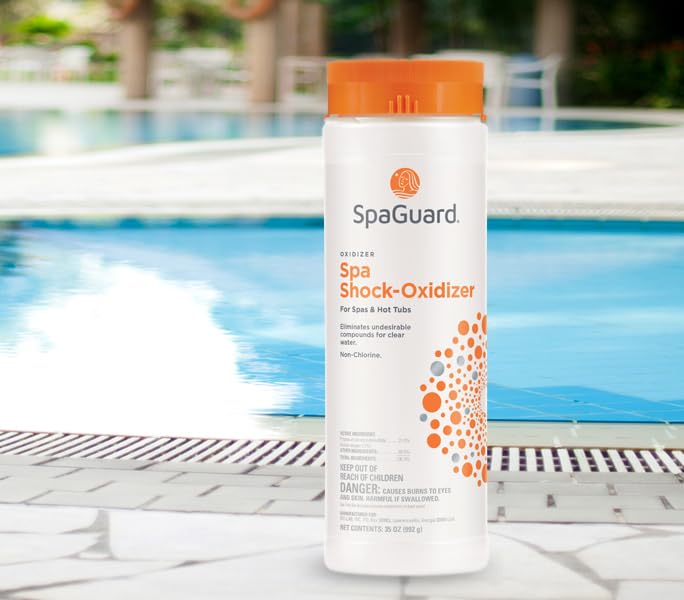 SpaGuard® Spa Shock-Oxidizer 35oz for Hot Tub with LeisureQuip Digital Hot Tub Care Ebook (1)