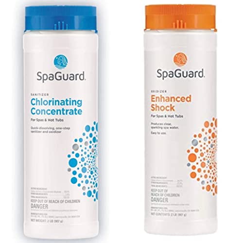 SpaGuard Chlorinating Concentrate & Enhanced Shock 2lb
