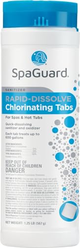 SPAGUARD® Sanitizer Rapid-Dissolve Chlorine Tabs 1.25lb