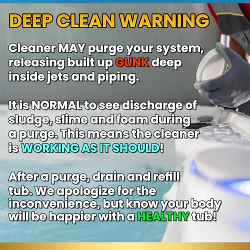 ADIOS! 3-in-1 Spa Cleaner - Clarifies Water, Stops Scum and Removes Foam, Works with Chlorine and Bromine 16oz