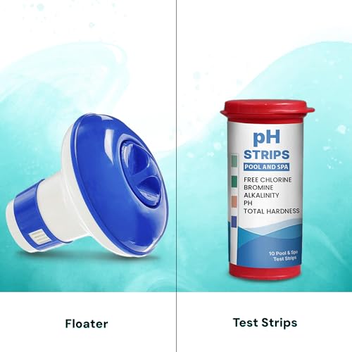 Aquadoc Bromine Hot Tub Starter Kit for Spas, Complete Spa Maintenance Kit with Bromine Tablets & Complete Hot Tub Chemicals Starter Kit with All Spa Chemicals for Hot Tub Kit for pH Water Balance