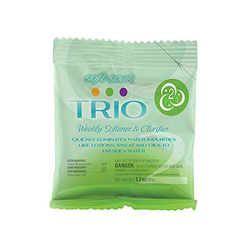 SpaGuard Trio Spa and Hot Tub 3 Month Pre Measured Water Softening Kit (2 Pack)