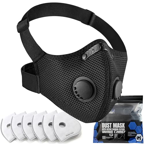 BASE CAMP M PRO Reusable Dust Mask, Comfortable Protection