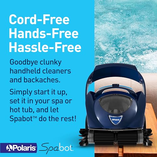 Polaris Spabot Hands-Free Automatic Spa Cleaner, Designed for In-Ground Spas & above-Ground Hot Tubs