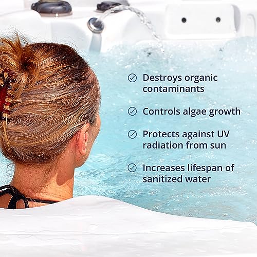 HTS Turbo Dichlor Granular Chlorine Sanitizer for Hot Tubs and Spas (2 lbs)