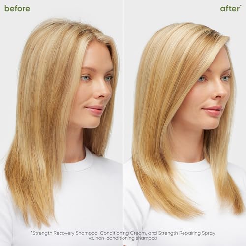 Biolage Strength Recovery Shampoo | Gently Cleanses & Reduces Breakage | For All Damaged & Sensitized Hair | Vegan | Cruelty-Free | Strengthening Shampoo | Infused with Vegan Squalane | 13.5 Fl. Oz