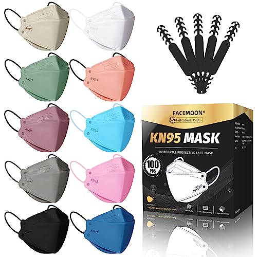 100-Pack KN95 Face Masks for Women and Men