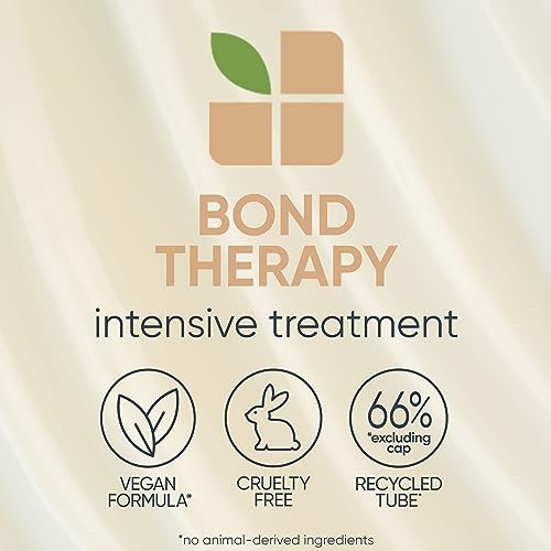 Biolage Bond Therapy Intensive Treatment | Rinse Out Pre-Shampoo Hair Treatment | Deeply Conditions & Builds Bonds | Paraben & Sulfate-Free | Vegan | Salon Professional Treatment | Cruelty-Free