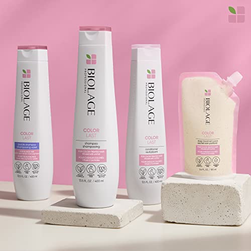Biolage Color Last Shampoo & Conditioner Set | Helps Protect Hair & Maintain Vibrant Color | For Color-Treated Hair | Paraben & Silicone-Free | Vegan