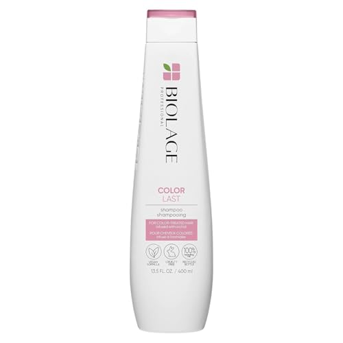 Biolage Color Last Shampoo | Helps Protect Hair & Maintain Vibrant Color | For Color-Treated and Natural Hair | Paraben & Silicone-Free | Vegan | Cruelty Free | Color Protecting Salon Shampoo