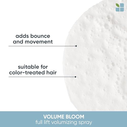 Biolage Volume Bloom Full-Lift Volumizer Spray | Leave-In Plumps Hair With Long-Lasting Paraben-Free For Fine Vegan Cruelty Free Professional 8.4 Fl. Oz