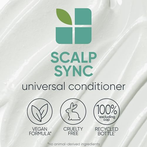 Biolage Scalp Sync Universal Conditioner | Lightweight Conditioner For All Scalp Types | Paraben & Sulfate Free | For Sensitive Scalps | Vegan & Cruelty Free | Salon Shampoo