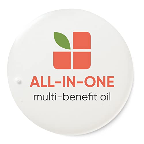 Biolage All-In-One Multi-Benefit Oil | Pre-Shampoo & Leave-In Treatment | Smooths, Detangles & Controls Frizz | For All Hair Types