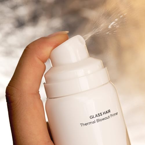 L'ANGE HAIR Glass Hair Thermal Blowout Primer | Creates a Lightweight, Humidity-resistant Barrier | Heat-activated Formula | Boost Smoothness and Shine