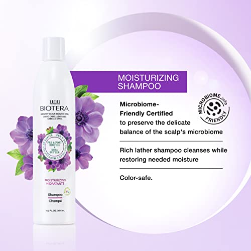 BIOTERA Moisturizing Shampoo and Conditioner Set | Hydrates & Moisturizes Dry, Medium, Fine Hair | Microbiome Friendly | Vegan & Cruelty Free | Paraben Free | Color-Safe | 32 Fl Oz