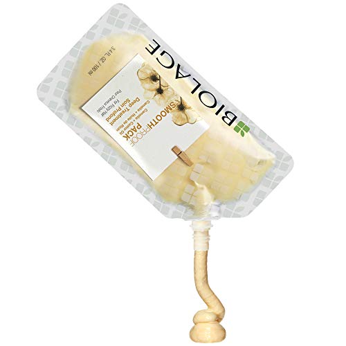 Biolage Smooth Proof Deep Treatment Pack | Multi-Use Hair Mask Controls Frizz | With Camellia & Castor Oil | Vegan & Paraben-Free | For Frizzy Hair | 3.4 Fl. Oz