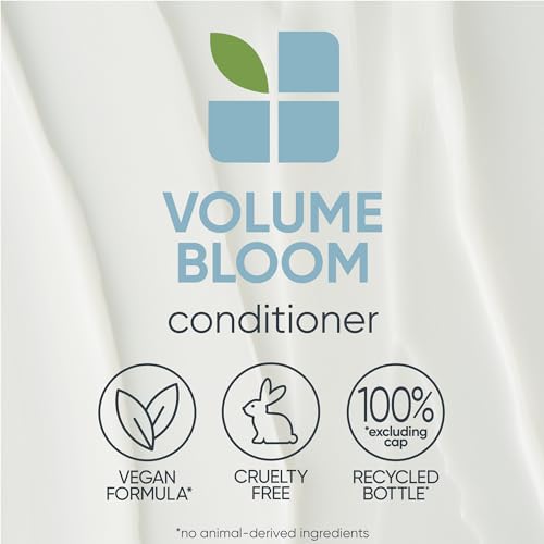 Biolage Volume Bloom Conditioner | Volumizing Conditioner | Weightless Moisture For Long-Lasting Voluminous Hair | For Fine Hair | Paraben & Silicone-Free | Vegan ​ | Cruelty Free | 13.5 Fl. Oz