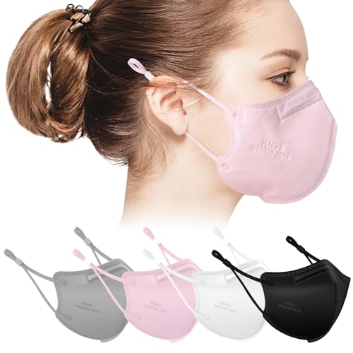 40 Pack Semask KN95 Adjustable Multicolored Respirator Masks
