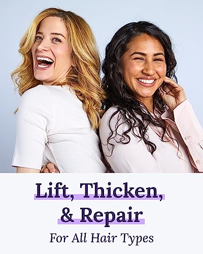 Keranique Hair Growth Spray - Lift & Repair, Voluminizes instantly - Styling ,Texturizing Spray For Fine Hair - Heat Damage Protectant With Keratin 3.4 oz