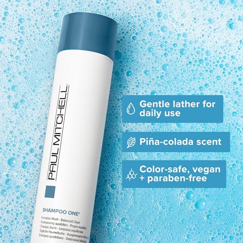 Paul Mitchell Shampoo One, Everyday Wash, Balanced Clean, For All Hair Types, 10.14 fl. oz.