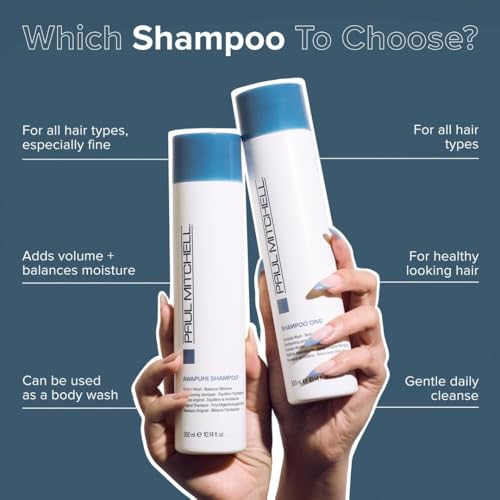 Paul Mitchell Shampoo One, Everyday Wash, Balanced Clean, For All Hair Types, 10.14 fl. oz.
