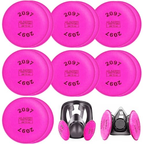 14PCS 2097 P-100 Particulate Filter Set for Respirator