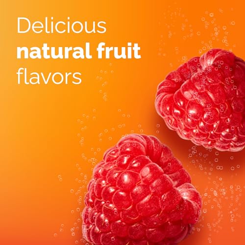 Emergen-C 1000mg Vitamin C Powder, with Antioxidants, B Vitamins and Electrolytes, Vitamin C Supplements for Immune Support, Caffeine Free Drink Mix, Raspberry Flavor - 30 Count(Pack of 2)