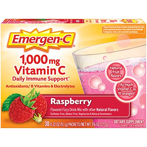 Alacer - Emergen-C Vitamin C Energy Booster Raspberry 1000 mg. - 30 Packet(s)