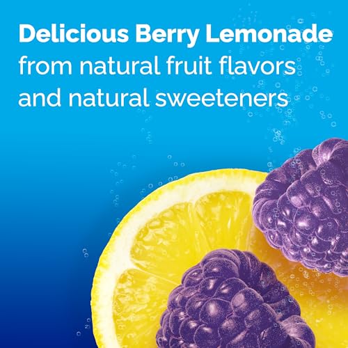 Emergen-C Immune Plus Crystals, On-The-Go Immune Support Supplement with Vitamin C, Vitamin D, B Vitamins, Zinc and Manganese, Berry Lemonade - 28 Stick Packs