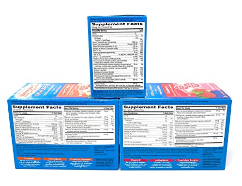 Emergen-C Immune+ Dietary Supplement Fizzy Drink Mix Powder, Super Orange and Raspberry