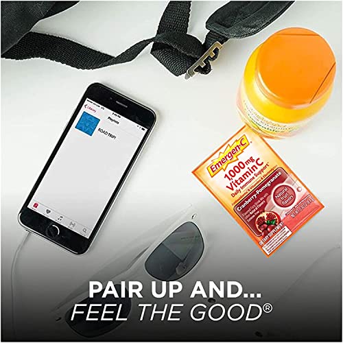 Emergen-C 1000 mg Vitamin C Chewables, Orange Blast, 40 ea - 2pc