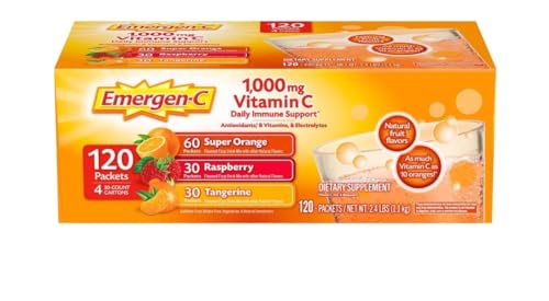 Emergen-C 1,000 mg Vitamin C Dietary Supplement 120 Packets (1)