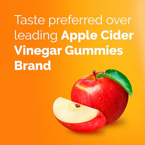 Emergen-C Apple Cider Vinegar Vitamin C Gummies, Dietary Supplement for Immune Support, Apple - 36 Count