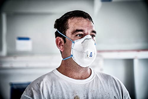 3M Cool Flow Valved Respirator, Chemical Odor, 2-Pack