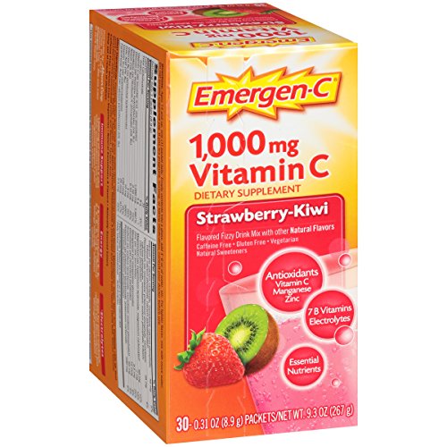Immune Defense Drink Mix, Strawberry Kiwi, 0.31 oz Packet, 30/Box 130319