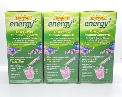 Emergen C Energy Blueberry Acai 18 Packets