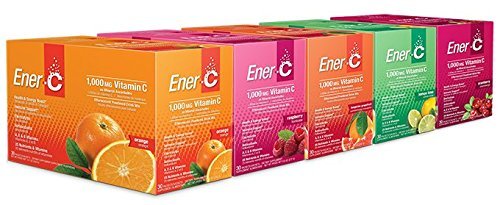 Ener-C Vitamin Drink Mix, Lemon Lime, 1000 Mg, 30 Count